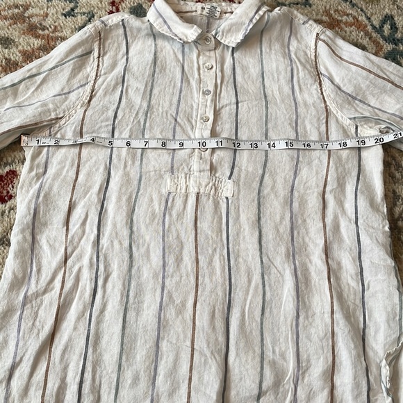 Artisan NY 100% Linen Top - Picture 8 of 10